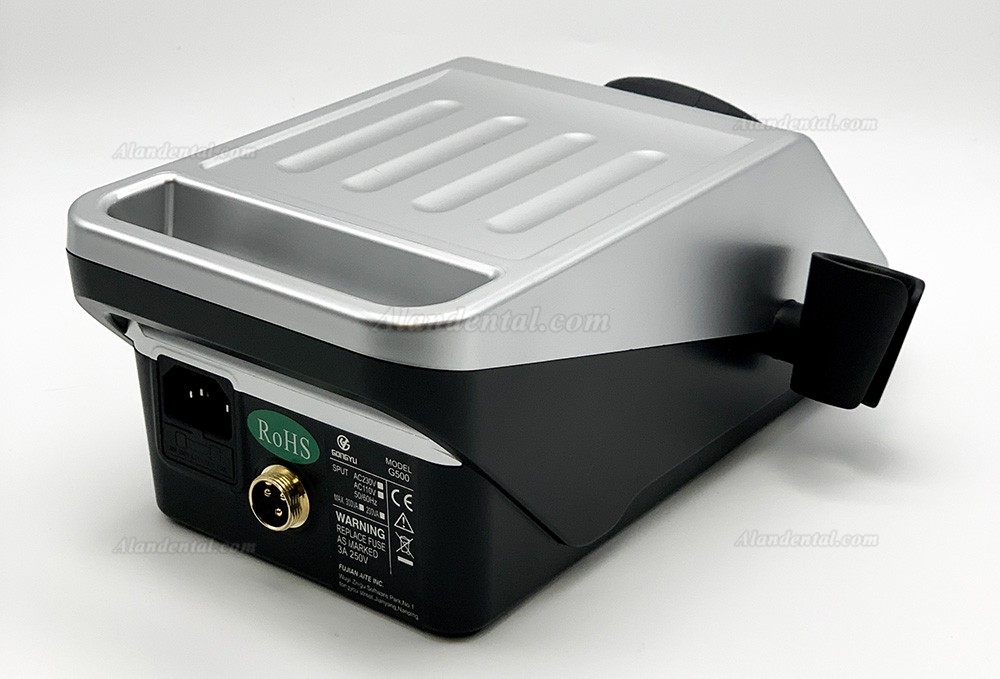GONGYU G500 Dental Lab Micromotor with 50000RPM Handpiece & Foot Control Pedal